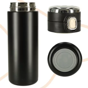 Kubek termiczny z ustnikiem termos LED 420ml czarny - Kubki termiczne - miniaturka - grafika 4