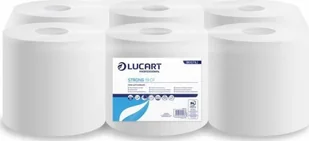 Karen Lucart Strong 19 CF - Ręcznik w roli, 2 warstwy, 100 m, celuloza - 6 rolek - Ręczniki papierowe - miniaturka - grafika 1