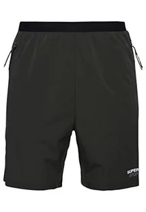Superdry Train Hybrid Short Bluza męska, Surplus Goods Olive, L - Bluzy męskie - miniaturka - grafika 1