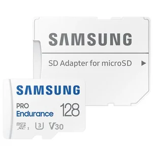 Samsung Karta pamięci Pro Endurance microSDXC 128GB + Adapter MB-MJ128KA EU - Karty pamięci - miniaturka - grafika 1