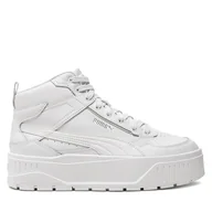 Sneakersy damskie - Sneakersy Puma Karmen II Idol Mid 397463 01 Biały - miniaturka - grafika 1