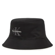 Czapki męskie - Kapelusz Calvin Klein Jeans Bucket LV04G5020G Czarny - miniaturka - grafika 1