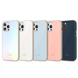 Moshi iGlaze - Etui iPhone 13 Pro Max (system SnapTo) (Pearl White) - Etui i futerały do telefonów - miniaturka - grafika 1