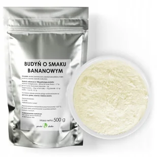 Budyń O Smaku Bananowym Budyń W Proszku 500G - Budyń - miniaturka - grafika 1
