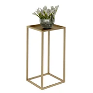 Kwietniki - Nowoczesny złoty stojak na kwiaty Z7-Z54 - miniaturka - grafika 1