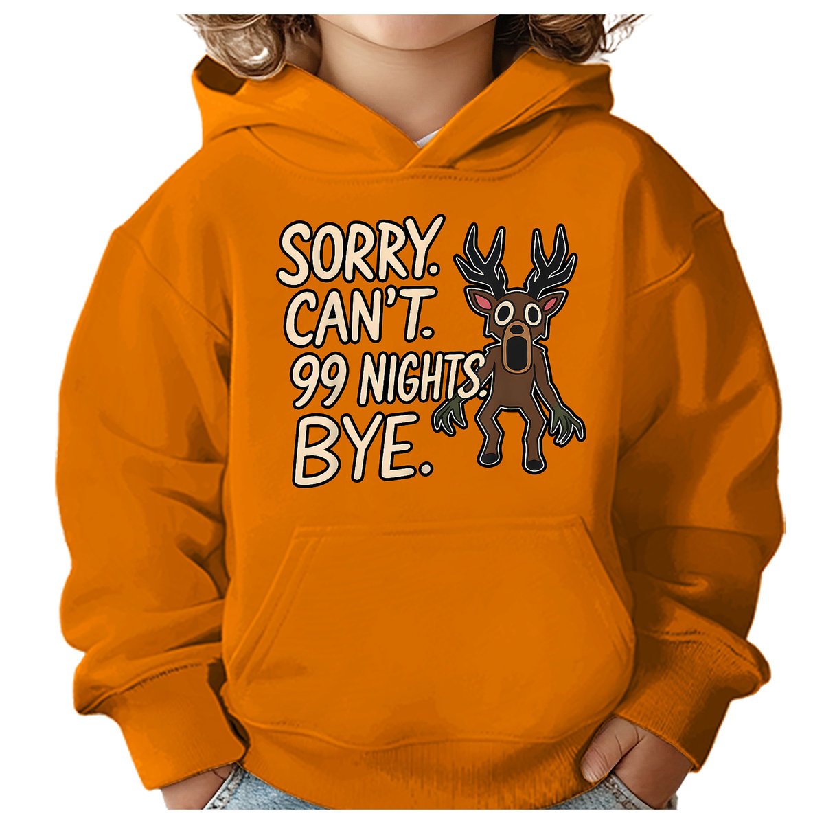 BLUZA DZIECIĘCA Z KAPTUREM 99 NOCY W LESIE ROBLOX 134-140 PREZENT