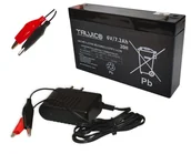 Ładowarki i akumulatory - Akumulator żelowy 6V 7Ah 7Ah ŁADOWARKA MULTI LED - miniaturka - grafika 1