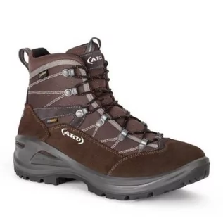 Buty trekkingowe damskie - Buty trekkingowe Aku Cimon Gtx M 345050 brązowe - grafika 1