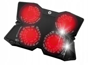 Podstawka chłodząca pod laptopa GAMING LED - Podkładki chłodzące pod laptopa Podstawka chłodząca pod laptopa GAMING LED - Podkładki chłodzące pod laptopa - miniaturka - grafika 1