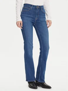 Lee Jeansy Breese 112341971 Niebieski Bootcut Fit - Spodnie damskie - miniaturka - grafika 1