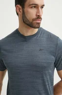 Koszulki męskie - Reebok t-shirt treningowy Athlete 2.0 kolor szary melanżowy 100075792 - miniaturka - grafika 1