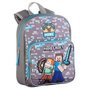 Plecaki szkolne i tornistry - Minecraft Plecak Pre Szkolny Warriors, Unisex dzieci, Wielobarwny, Duży, Wielobarwny - miniaturka - grafika 1