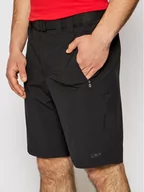 Spodenki męskie - CMP Szorty sportowe 3T51847 Czarny Regular Fit - miniaturka - grafika 1