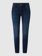 Spodnie damskie - Jeansy o kroju slim fit z dodatkiem streczu model ‘Sol’ - miniaturka - grafika 1