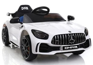 Auto na Akumulator Mercedes GTR Biały - Pojazdy elektryczne dla dzieci - miniaturka - grafika 1
