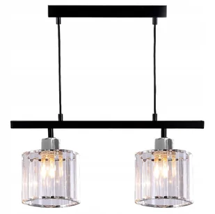 Nowoczesna Lampa Wisząca Żyrandol Plafon Kryształ - Lampy sufitowe - miniaturka - grafika 1