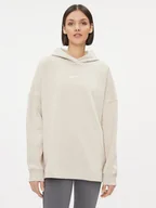 Bluzy damskie - Reebok Bluza Maternity IM4058 Beżowy Regular Fit - miniaturka - grafika 1