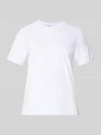 Koszulki i topy damskie - T-shirt o kroju regular fit z czystej bawełny model ‘RIA’ - miniaturka - grafika 1