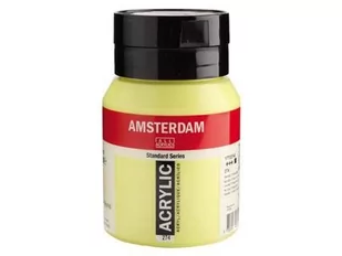 Talens Amsterdam, farba akrylowa, 500 ml, Żółty tytanowo-niklowy - Przybory szkolne - miniaturka - grafika 2