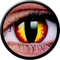 Soczewki kontaktowe - Maxvue Vision Crazy Lens - Dragon Eyes, 2 szt. moc 0.0 zerówki - miniaturka - grafika 1