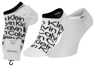CALVIN KLEIN SKARPETKI STOPKI 2 PARY WHITE 701218714 002 - Rozmiar: 39-42 - Skarpetki męskie - miniaturka - grafika 1