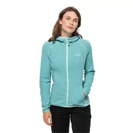 Bluzy damskie - Bluza polarowa KIRUNA PINE JACKET W peppermint - XS - miniaturka - grafika 1