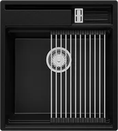 Zlewozmywaki - BRANDE ZONE POCKET RIGHT 480-50 BLACK (czarny) - miniaturka - grafika 1