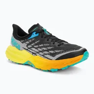Sport OUTLET - Buty do biegania męskie HOKA Speedgoat 5 black/evening primrose - miniaturka - grafika 1