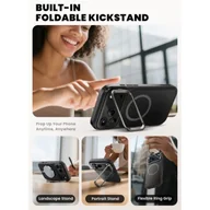 Etui i futerały do telefonów - Etui Supcase Ares Flip Mag MagSafe do iPhone 17 Pro Max Black - miniaturka - grafika 1