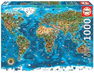 Puzzle - Educa Merveilles du Monde pices Original Weltwunder. Puzzle z 1000 części. Ref. 19022 19022 - miniaturka - grafika 1