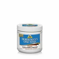 Akcesoria jeździeckie - ABSORBINE Preparat do czyszczenia i pielęgnacji skóry Horseman''s One Step Leather Cleaner and Conditioner Cream 425ml - miniaturka - grafika 1