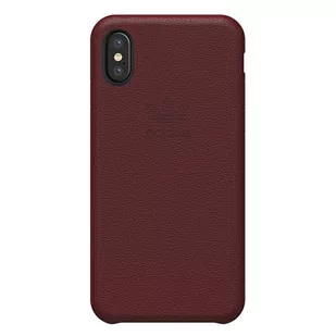 Adidas Slim Case LTHR iPhone X/Xs czerwony/red 28956 - Etui i futerały do telefonów - miniaturka - grafika 1