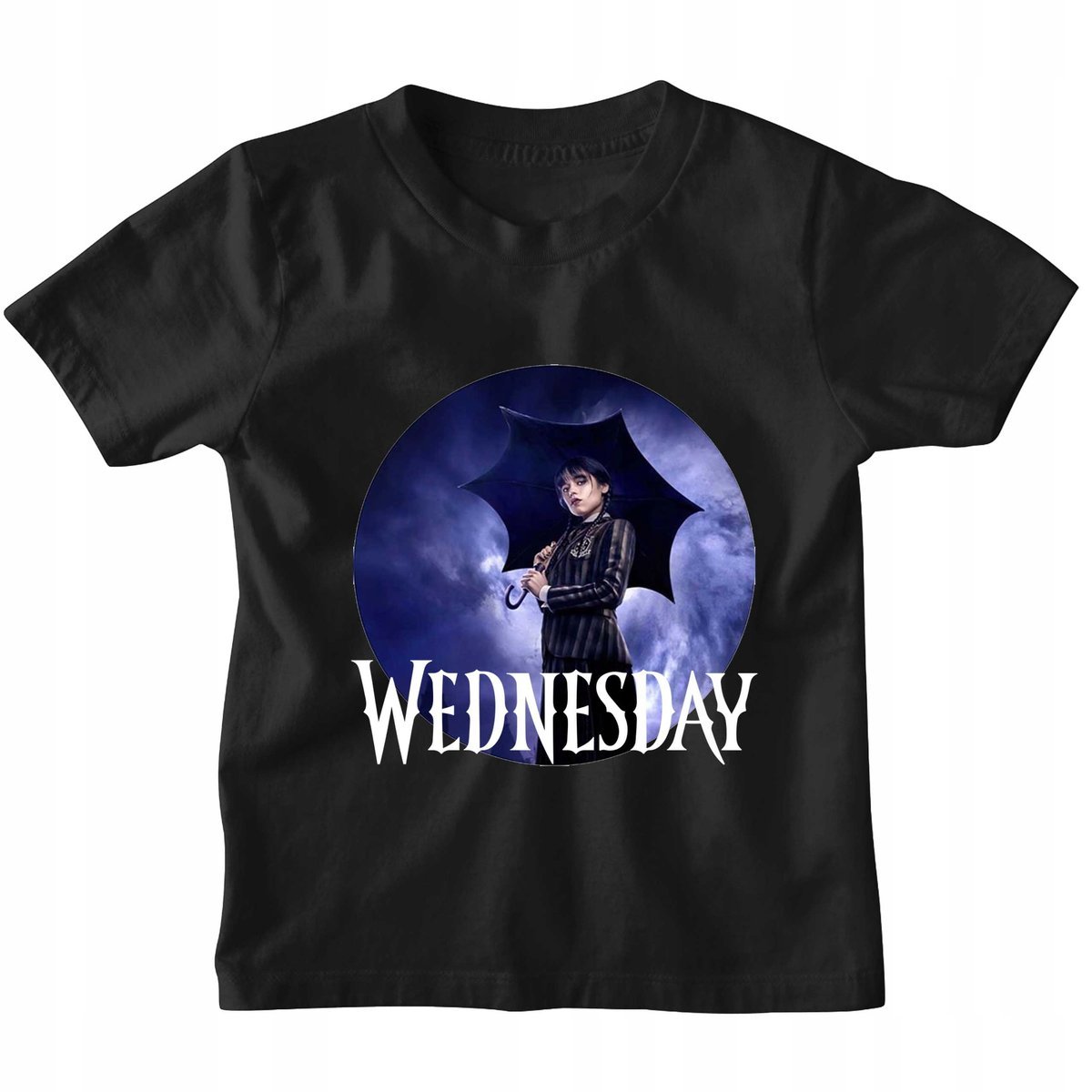 WEDNESDAY ADDAMS KOSZULKA DZIECIĘCA DZIECKA 140