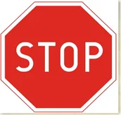 Tablice BHP - Mój dom Zndw-11 - Znak Drogowy B-20 - Stop - 33Cmx33Cm - miniaturka - grafika 1