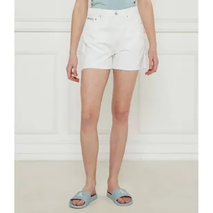 Calvin Klein Jeans Jeansowe szorty Mom Fit - Spodnie sportowe damskie - miniaturka - grafika 1