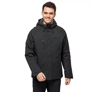 Jack Wolfskin TROPOSPHERE INS JKT M Kurtka Mężczyźni,czarny,S - Kurtki męskie - miniaturka - grafika 1