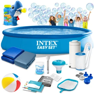 Basen ogrodowy rozporowy pompa 457x84 cm Intex zestaw 10w1 - Baseny ogrodowe Basen ogrodowy rozporowy pompa 457x84 cm Intex zestaw 10w1 - Baseny ogrodowe - miniaturka - grafika 1