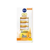 Serum do twarzy - Nivea Nivea Q10 Energy energetyzująca pielęgnacja w ampułkach 7 x 1 ml - miniaturka - grafika 1