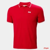 Koszulki męskie - Koszulka Męska Helly Hansen Kos Polo - Red - miniaturka - grafika 1