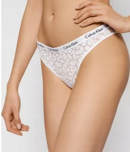 CALVIN KLEIN BIKINI DAMSKIE MAJTKI BIAŁE XS - Majtki damskie - miniaturka - grafika 1