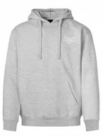 Bluzy męskie - EVERLAST Bluza Męska Dresowa Dres Sportowy Logo Bawełna POPIEL rozmiar L - miniaturka - grafika 1