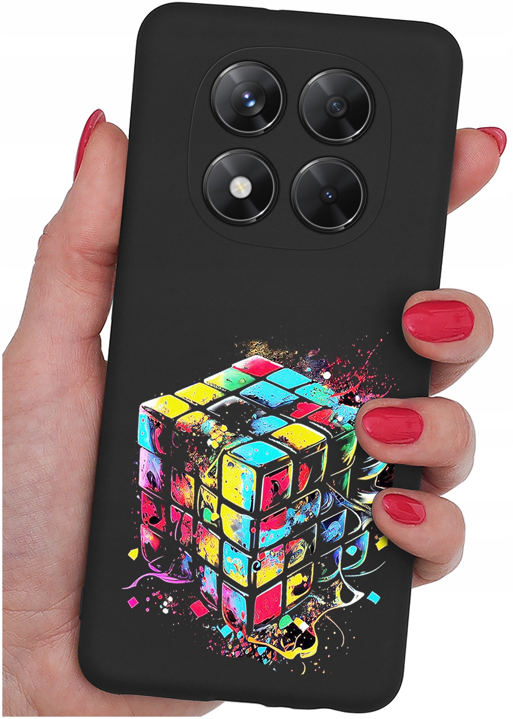ETUI do Xiaomi Redmi Note 14 Pro 5G WZORY SILIKONOWE MATT CASE