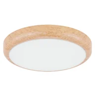 Lampy sufitowe - Sufitowa lampa Nestia 4386 Ideus LED 18W 4400K do sypialni biały beżowa - miniaturka - grafika 1