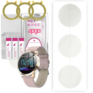 3x Folia hydrożelowa MATOWA do Garett Women Klara - apgo Smartwatch Hydrogel MATTE Protection Ochrona na ekran smartwatcha - Akcesoria do smartwatchy - miniaturka - grafika 1