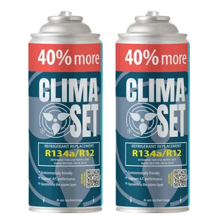 Gaz do klimatyzacji ClimaSet R134a 2 x 626 g - Serwis klimatyzacji - miniaturka - grafika 1