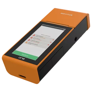 Kasa fiskalna Novitus One Online pomarańczowo-czarna, LAN, Bluetooth - Kasy fiskalne - miniaturka - grafika 1