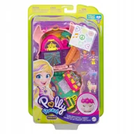 Lalki dla dziewczynek - Polly Pocket Lama Party Zestaw w szkatułce walizka muzyczna GKJ50 - miniaturka - grafika 1