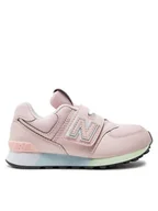 Buty dla dziewczynek - New Balance Sneakersy PV574MSE Różowy - miniaturka - grafika 1