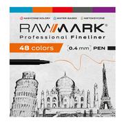 Przybory szkolne - Rawmark Cienkopisy artystyczne 48 kolorów - miniaturka - grafika 1