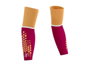 COMPRESSPORT Rękawki kompresyjne ARMFORCE ULTRALIGHT persian red - Ściągacze i opaski sportowe - miniaturka - grafika 2